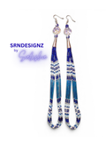 7-inch Dangle Earrings